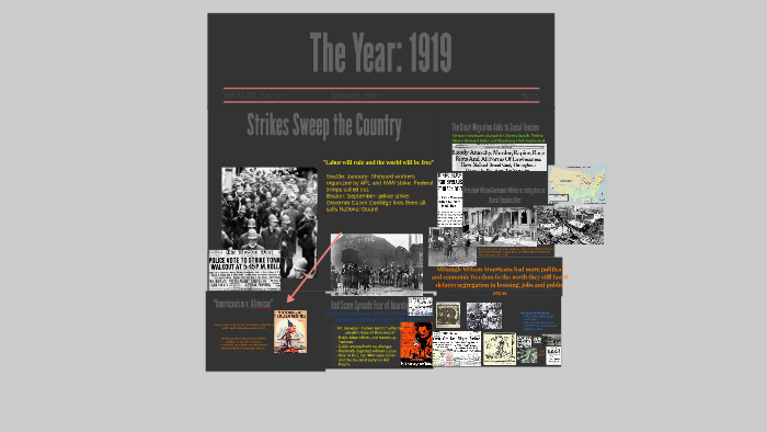 The Year: 1919 by Alaina Wilson on Prezi