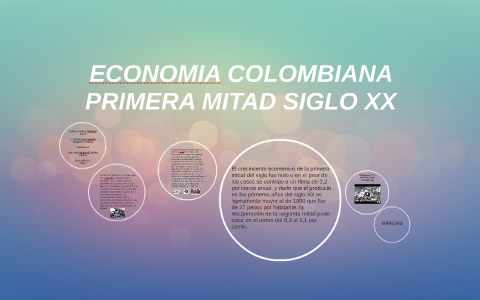 ECONOMIA COLOMBIANA PRIMERA MITAD SIGLO XX By Camilo Rodriguez On Prezi