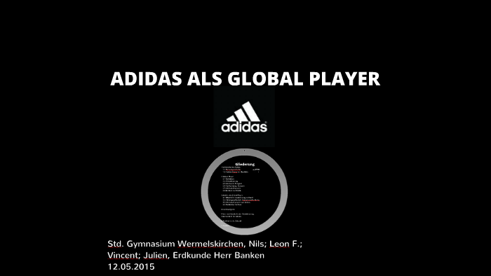 Adidas als global by ju gi