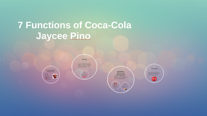 7 Functions of Coca-Cola by jaycee pino on Prezi