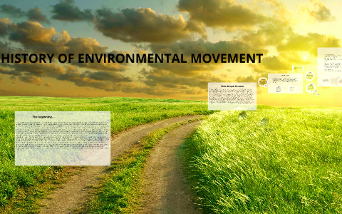 environmental movement thesis