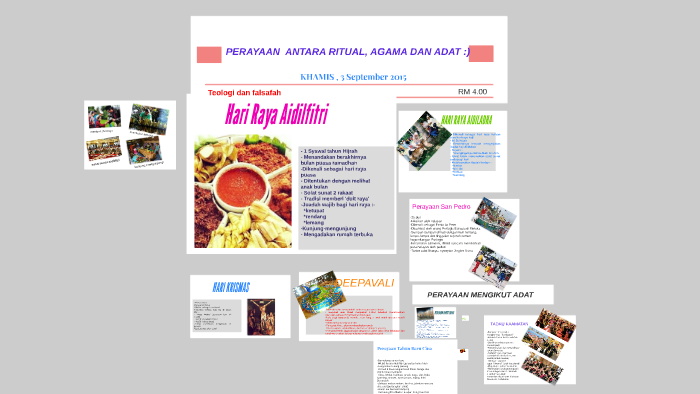 Perayaan Antara Ritual Agama Dan Adat By Nur Izzati Johari