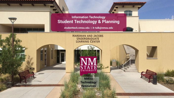 Nmsu Ict Student Technology Planning Resources 2019 By Mazatl A