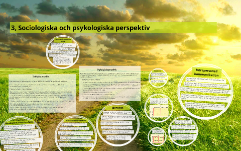 3, Sociologiska Och Psykologiska Perspektiv By Johanna Rosén On Prezi