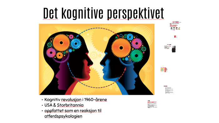 Det Kognitive Perspektivet By Vårin Alexandra Olsen On Prezi