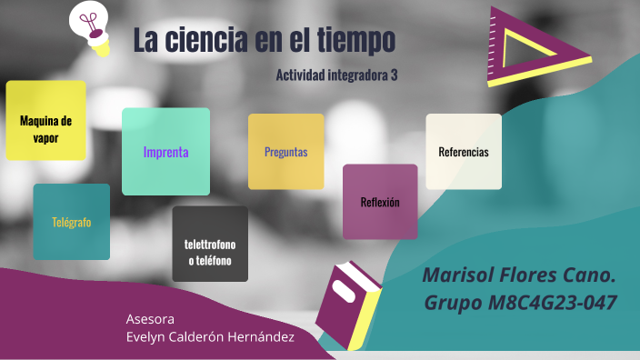 La ciencia en el tiempo by Marisol Flores Cano on Prezi