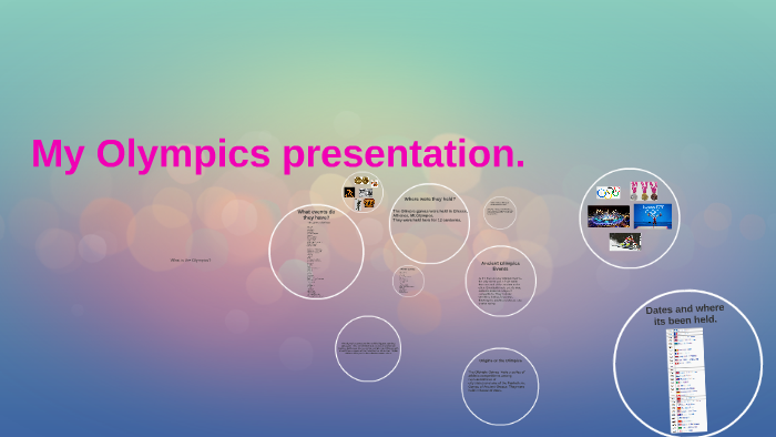 My Olympics presentation. by danny burns on Prezi