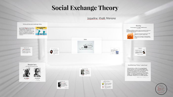 Social Exchange Theory by M J on Prezi