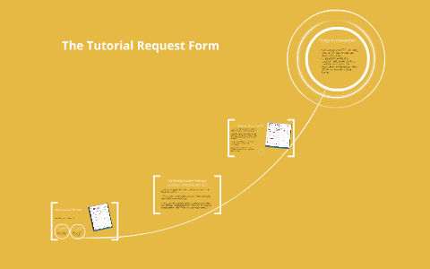 The Tutorial Request Form by Katie Harrel on Prezi