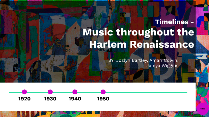 Music During the Harlem Renaissance by Jozlyn Jones on Prezi