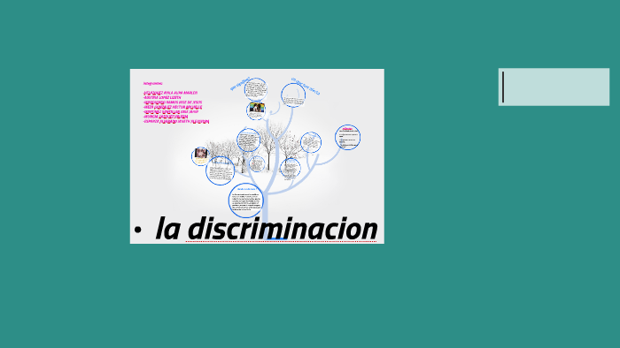 la discriminacion by jose jahir martinez santillan on Prezi