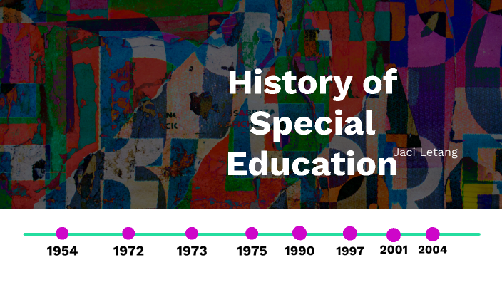 History of Special Education by Jacqueline Letang on Prezi