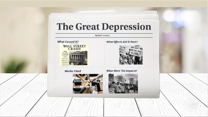 The Great Depression by Katherine Lorenz on Prezi