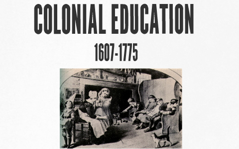 objectives of education under the american colonial period