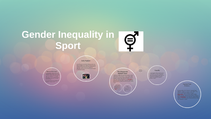 Gender Inequality In Sport By Sonia Iafolla
