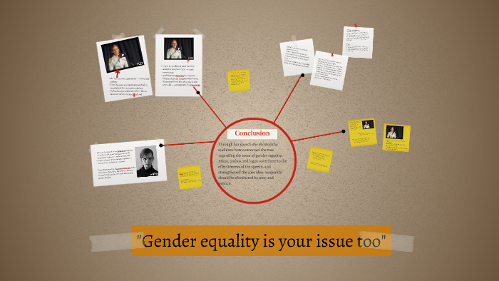 Billy ged kompliceret vandfald Gender equality is your issue too by Anne van Vianen