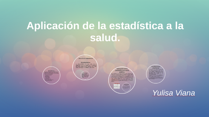 Uso De La Estadistica En La Medicina prezi.com