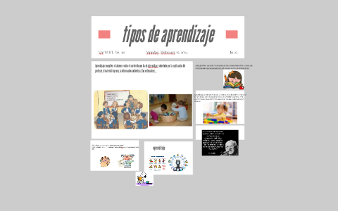 tipos de aprendizaje by vanessa cesar herrera on Prezi