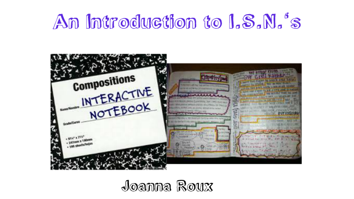 Interactive Notebook Introduction by Joanna Bussey on Prezi