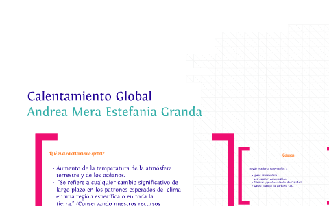 Calentamiento Global by Estefania Granda on Prezi
