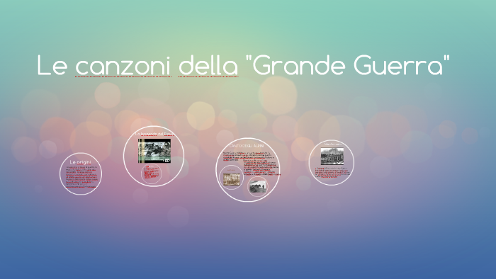 Le Canzoni Della Grande Guerra By Barbara Corradi