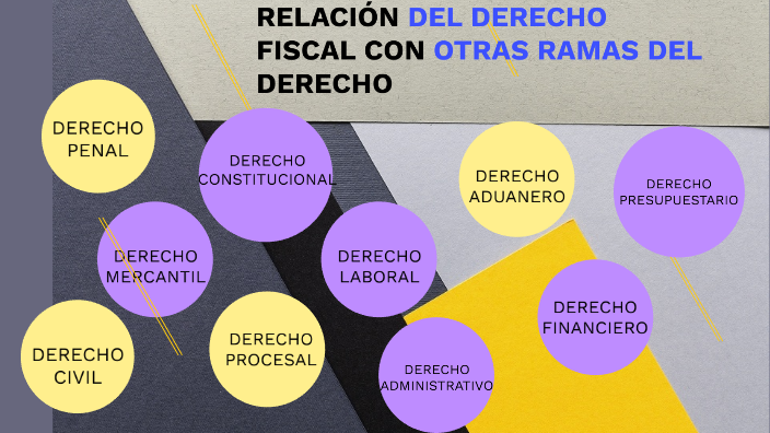 Ramas Del Derecho Relacionadas Con El Derecho Fiscal By F Cg On Prezi