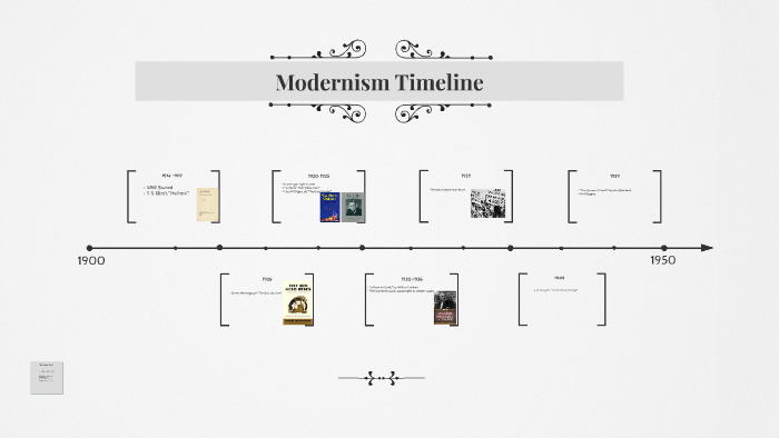 Modernism Timeline by wylder everett on Prezi