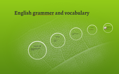 English grammer and vocabulary by Julie Karlsen