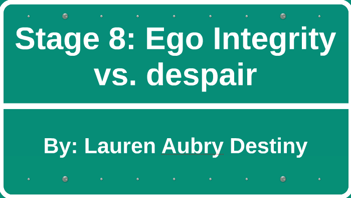 ego integrity vs despair