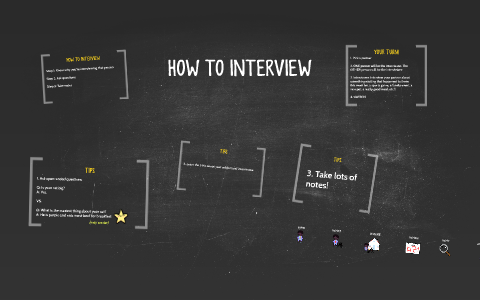 HOW TO INTERVIEW by Kate Black on Prezi