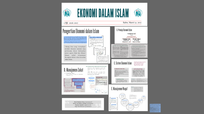 Ekonomi Dalam Islam By Oci Rampengan