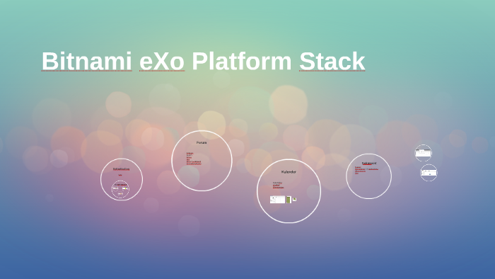 Bitnami eXo Platform Stack by Viktor Ferm on Prezi