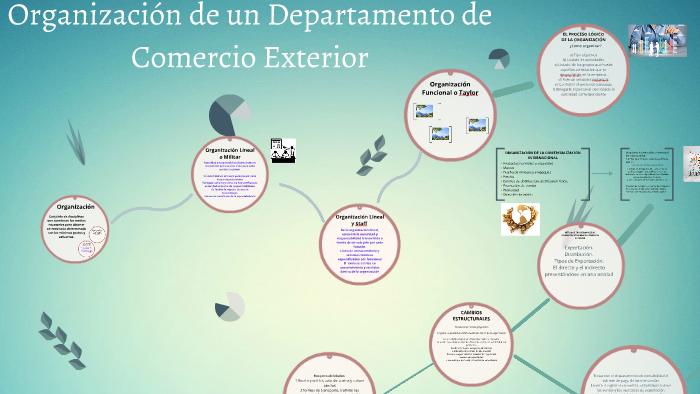 Organigrama Del Departamento De Comercio Exterior