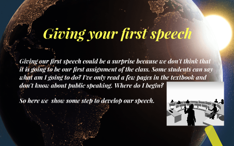 Giving Your First Speech By Jorge Vejerano On Prezi