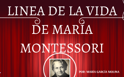 Linea De La Vida De Maria Montessori By Maria Garcia Molina On Prezi Next