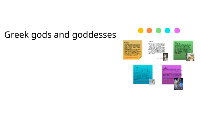 Greek gods and goddesses by Kim Sawyer on Prezi