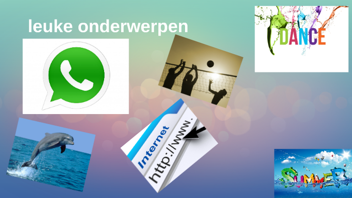 leuke onderwerpen by Thessa Tamara on Prezi