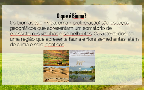 Preservação de Biomas by Vitória Pereira on Prezi