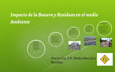 Impacto de la Basura y Residuos en el medio Ambiente by Luis Estrada on ...