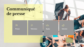 Communiqué de presse