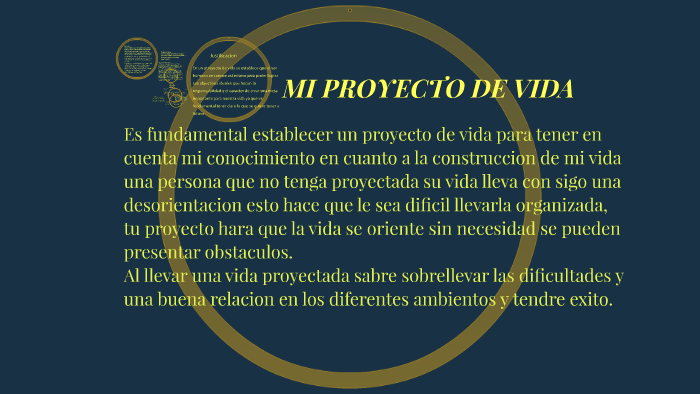 MI PROYECTO DE VIDA by juan perez on Prezi