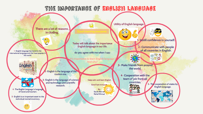 The importance of English language by sara talib on Prezi