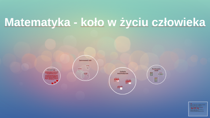 Matematyka Koło W życiu Człowieka By Ania Aniuj On Prezi