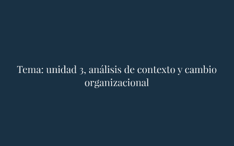 La escuela de la Teoría de la Organización by Tomas Scaramuzza on Prezi