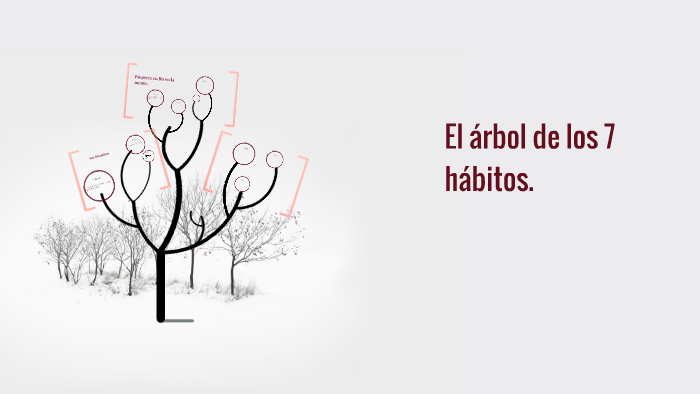 El árbol de los 7 hábitos. by Laura Maria Gomez Cabrera on Prezi