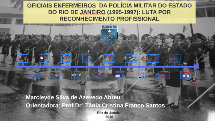 OFICIAIS ENFERMEIROS DA POL CIA MILITAR DO ESTADO DO RIO DE