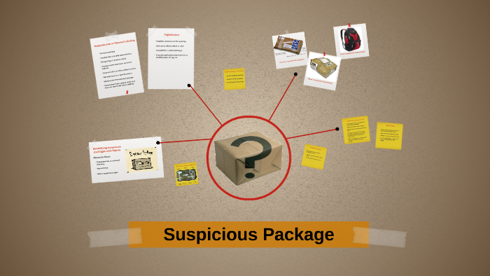 suspicious package training