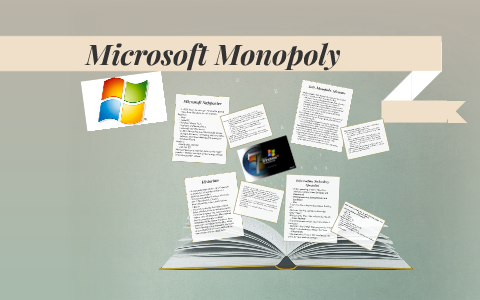 microsoft monopoly case study economics