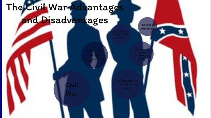 Advantages and Disadvantages for the Civil War: Both sides by grace ...