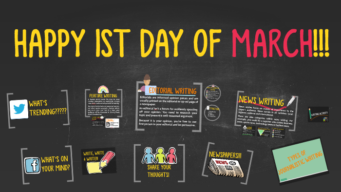 TYPES OF JOURNALISTIC WRITING LESSON By Kevin Hernandez On Prezi